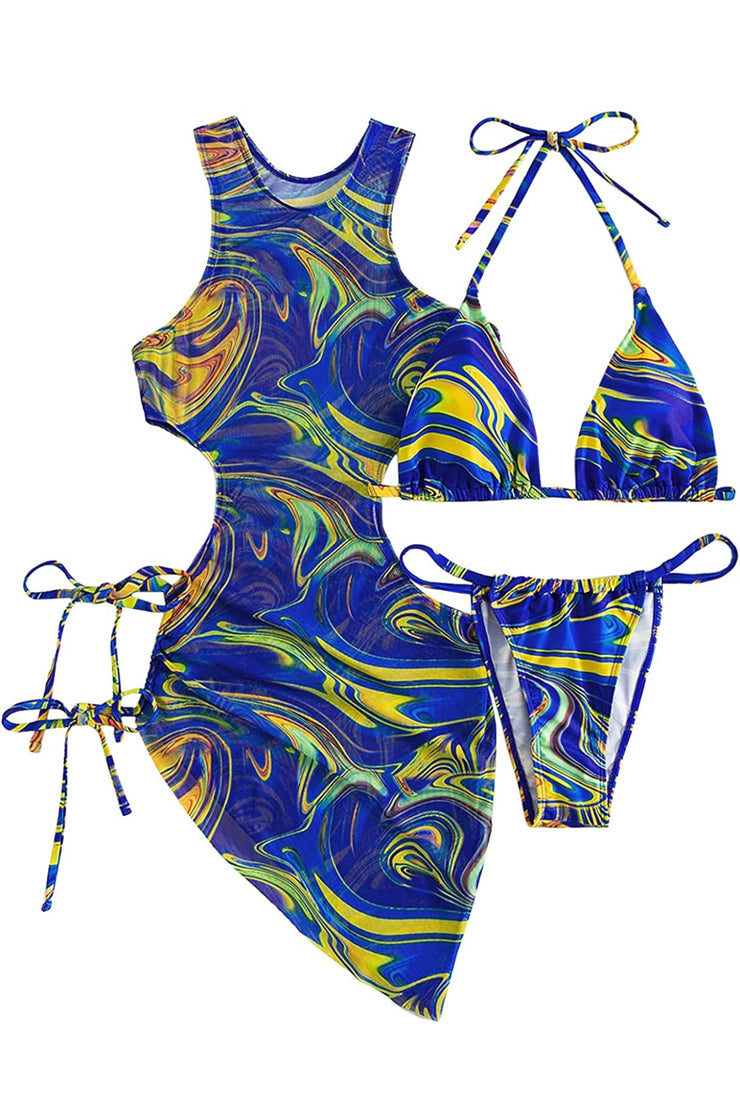 Deta Tie Dye Three Piece Sets